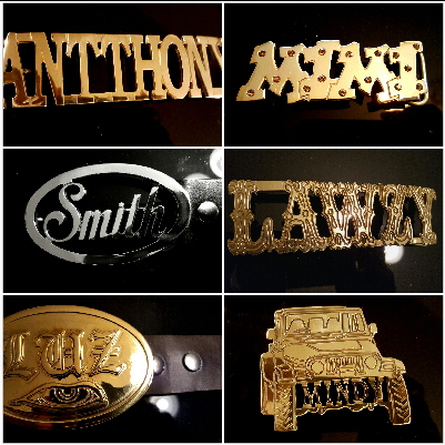 custom logo belt buckle