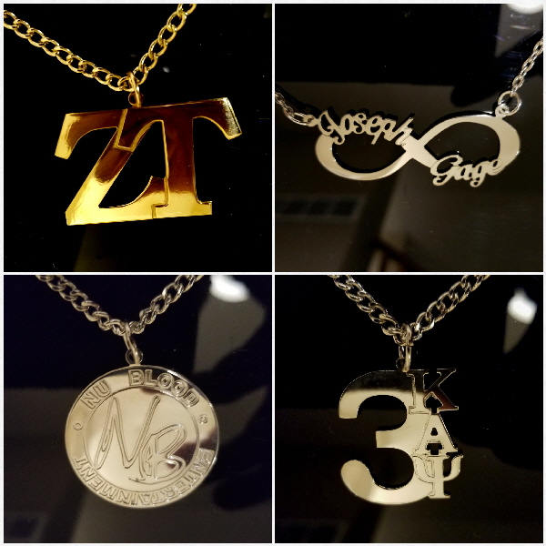 custom name pendant