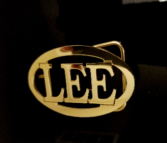 personalized name belt buckle