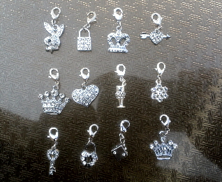custom hanging charms for charm bracelet