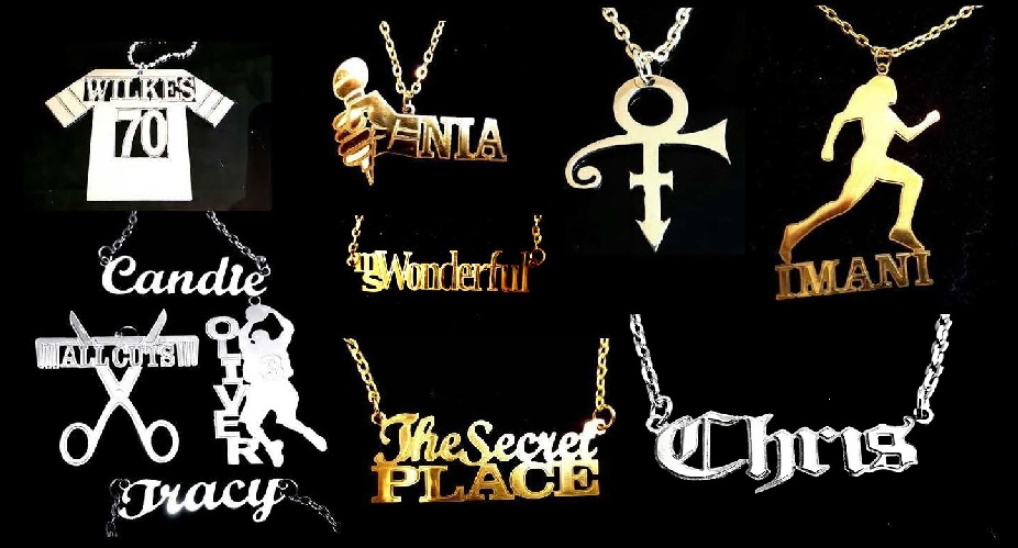 nameplate necklace